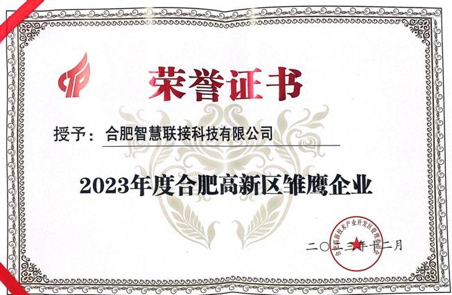 合肥市高新区雏鹰企业